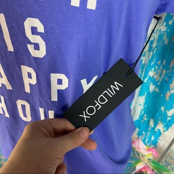 wildfox happy hour t-shirt - Picture 4 of 6